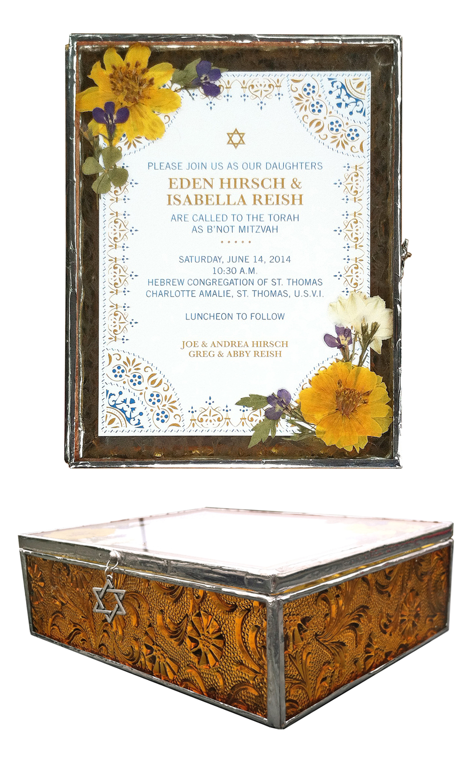 Pressed Flower Invitation&nbsp;Box