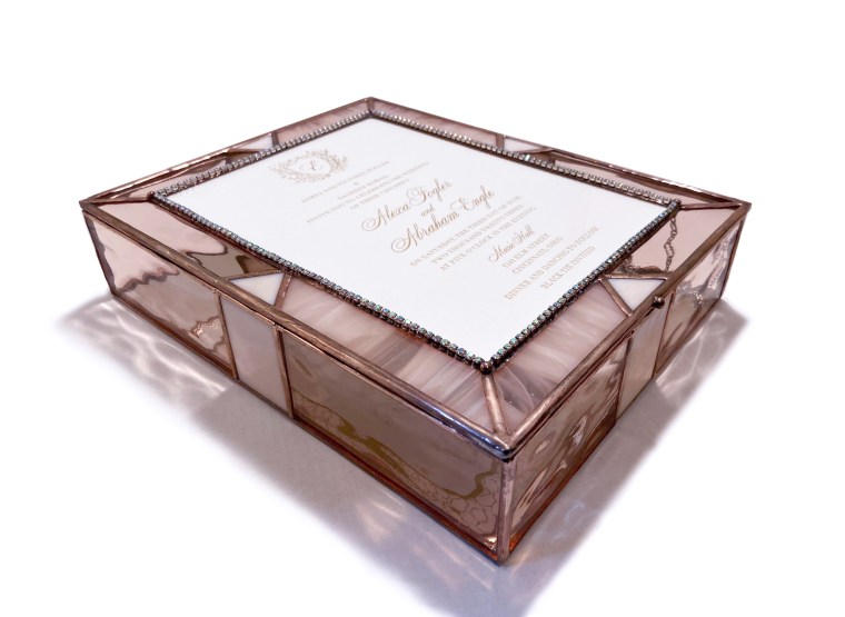 Stained Glass -Invitation Boxes – Artist Anna Harding